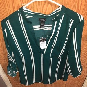 Rue21 striped shirt